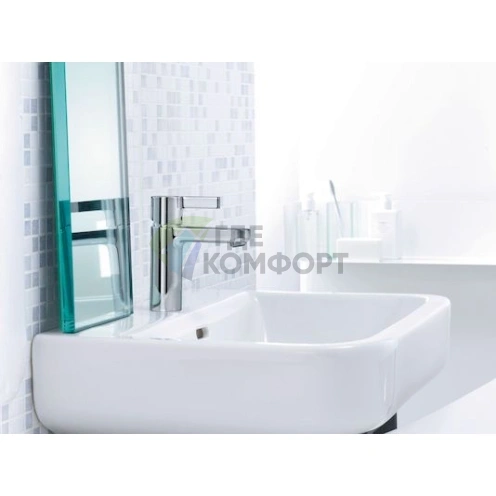 Комплект сантехники Hansgrohe Metris: смесители для ванны, раковины и душевой гарнитур - фото 3