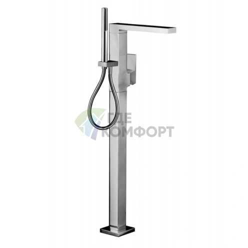 Напольный смеситель для ванны Fantini AR/38 с ручным душем (хром) (38 02 3380SB) - фото 1