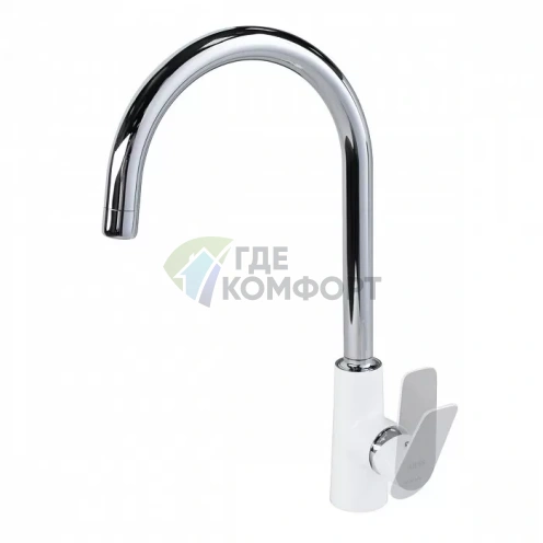 Смеситель Iddis Cloud для кухни с выдвижным изливом - фото 4