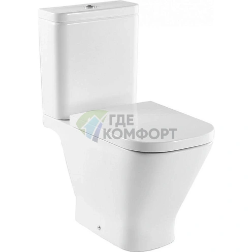 Унитаз-компакт Roca Gap с бачком подвесной - фото 1