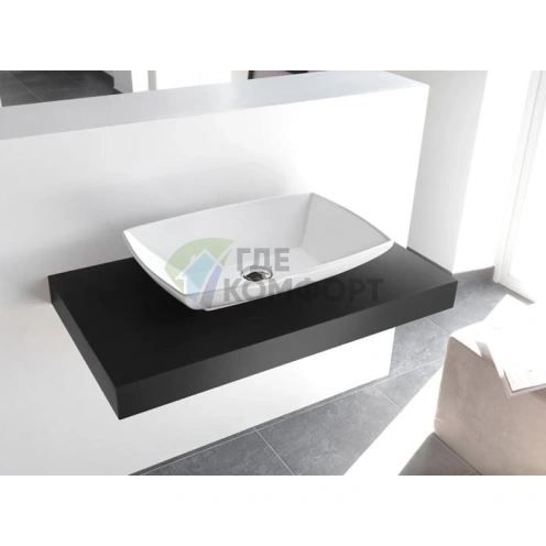 Накладная раковина Artceram JAZZ 60x40 см без отверстий, белая (JZL002 01 00) - фото 2