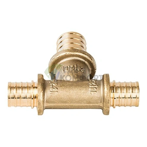 Stout Тройник переходной 16x20x16 для труб из сшитого полиэтилена аксиальный - фото 3