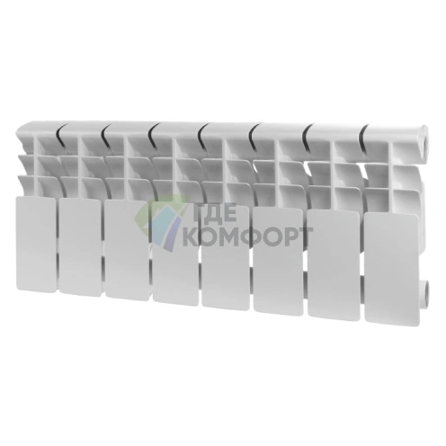 Радиатор алюминиевый Rommer Plus 200 8 секций - фото 1