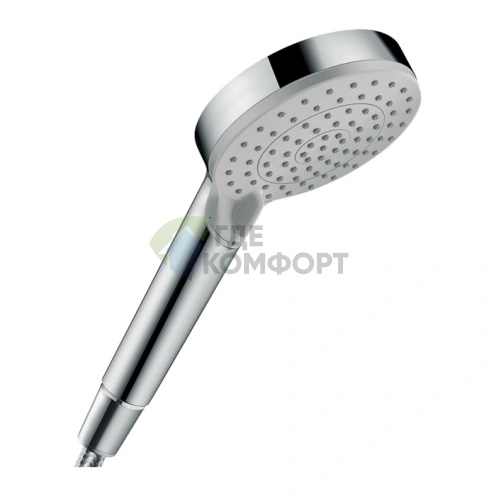 Ручной душ HG Vernis Blend 100 Vario 2jet Rain с функцией IntenseRain, хром (26270000) - фото 1