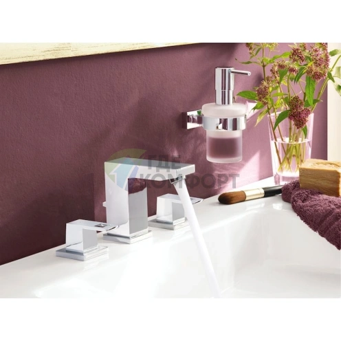 Смеситель для раковины Grohe Eurocube 20351000: однорычажный, хром - фото 2