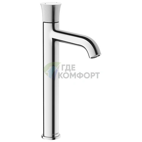 Смеситель для раковины Duravit White Tulip на одно отверстие, хром (WT1040002010) - фото 1