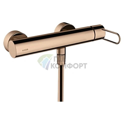 Смеситель для душа AX Uno ВМ в цвете полированное красное золото (38621300) - фото 1