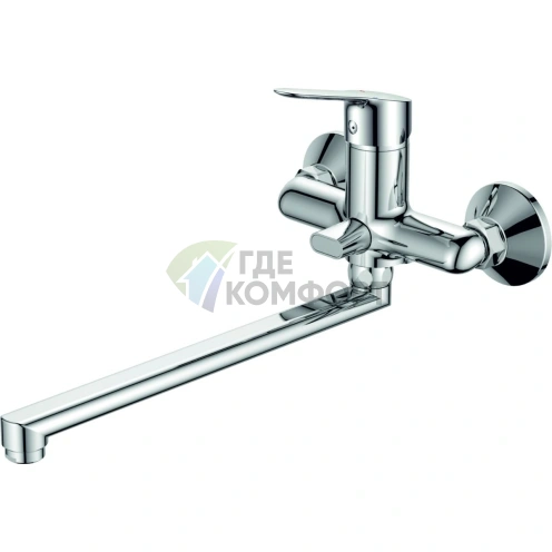 Смеситель Rush Crete CR3535-51 универсальный для кухни и ванной - фото 1