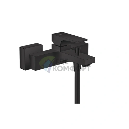 Смеситель для ванны Hansgrohe Metropol настенный, черный матовый (32540670) - фото 1