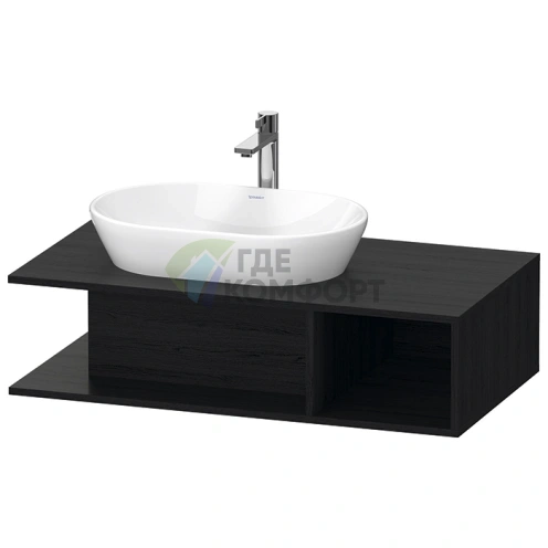 Тумба подвесная Duravit D-Neo компактная, Black Oak (DE492901616) - фото 1