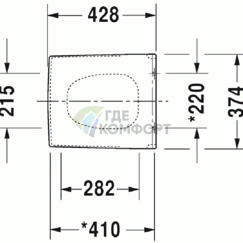 Сиденье для унитаза Duravit Vero съемное белое с автоматическим закрыванием и петлями из нержавеющей стали (67690000) - фото 2