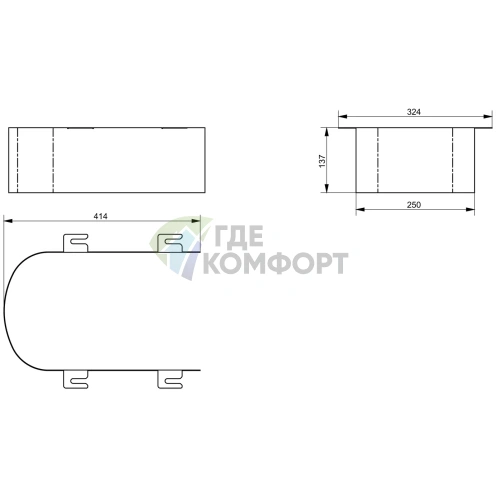 Металлическая панель TOTO SG 7EE0007 для подвесного унитаза CW512YR - фото 9