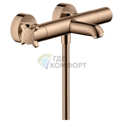 Термостат для ванны AX Citterio E в элегантном цвете полированное красное золото (36140300) - фото 1