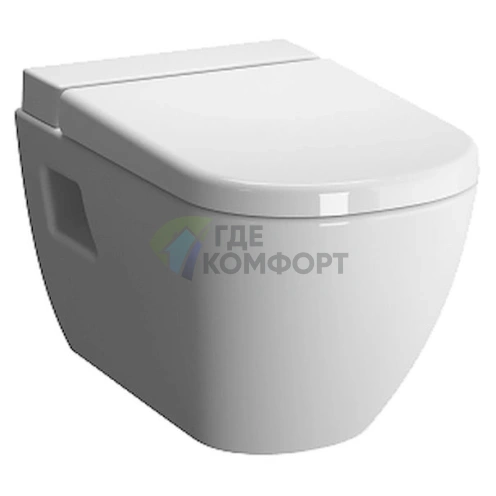 Подвесной унитаз VitrA D-Light безободковый с резервуаром для чистящей жидкости - фото 1