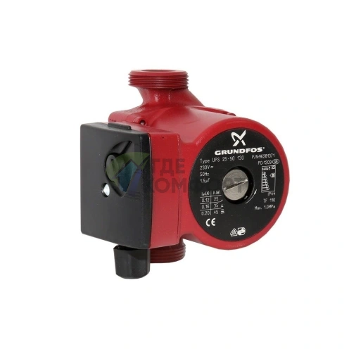 Циркуляционный насос Grundfos UPS 25-50 130 - фото 5