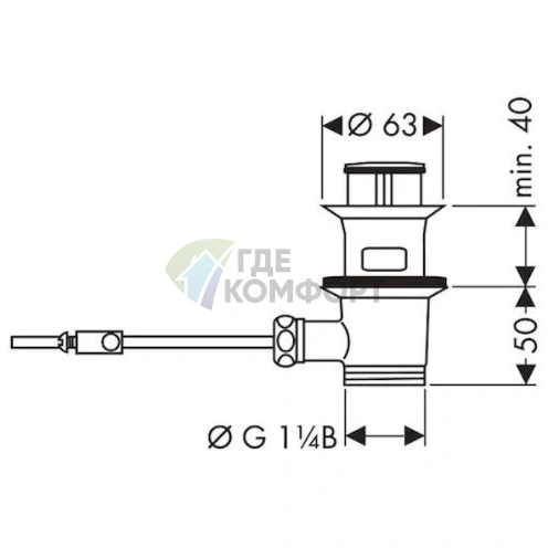 Смеситель Hansgrohe Focus E для раковины — артикул 31700000 - фото 7