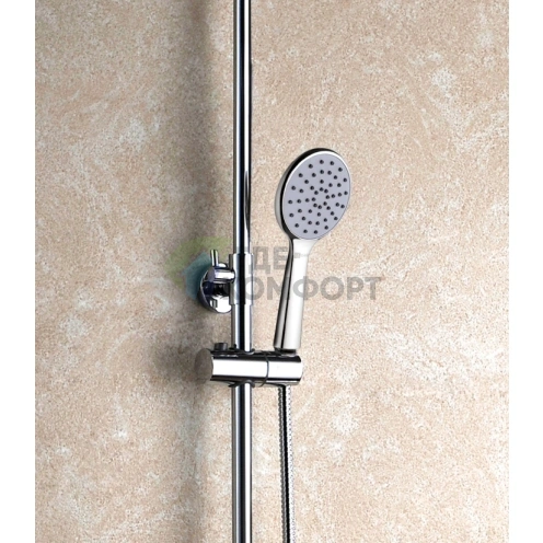 Элегантная душевая стойка Lemark Poseidon LM4262C для современной ванной комнаты - фото 4