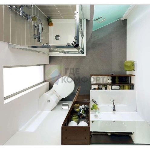 Унитаз-компакт Ideal Standard Connect Space E119501 - фото 5