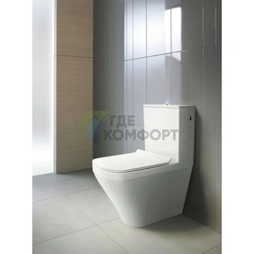 Унитаз-компакт подвесной Duravit DuraStyle 215509 (2155090000) - фото 2