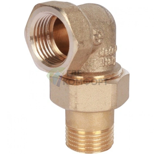 Разъемное соединение американка НН 1/2, уплотнение под гайкой o-ring кольцо Stout - фото 4