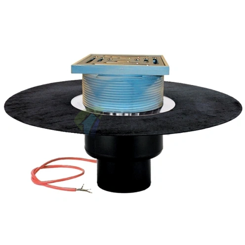 Кровельная воронка HL62.1BH с трапом и электроподогревом - фото 1