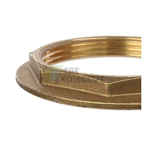 Контргайка STOUT с упором 2 латунная - фото 6