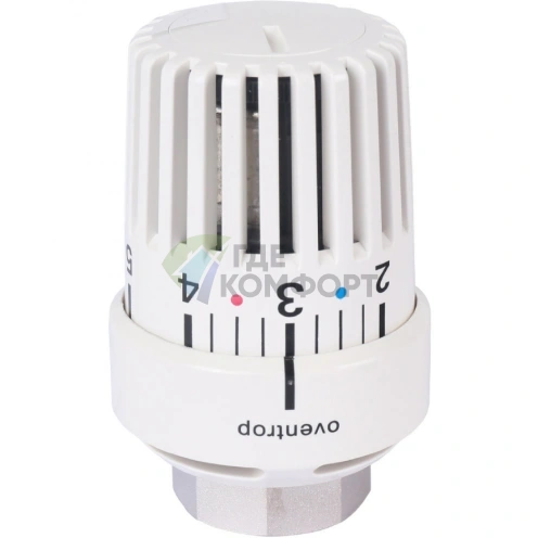 Термостат Uni LH 7-28C с жидкостным чувствительным элементом, белый Oventrop - фото 9
