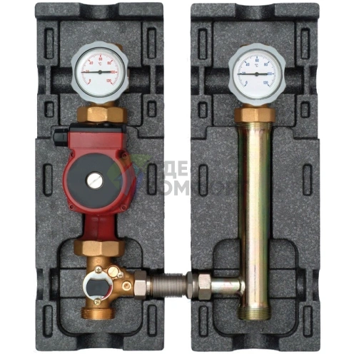 Насосная группа Meibes V-MK 1 1/4 с насосом Wilo Stratos Para 30/1-7 со смесителем ME 66834.31 WI - фото 1