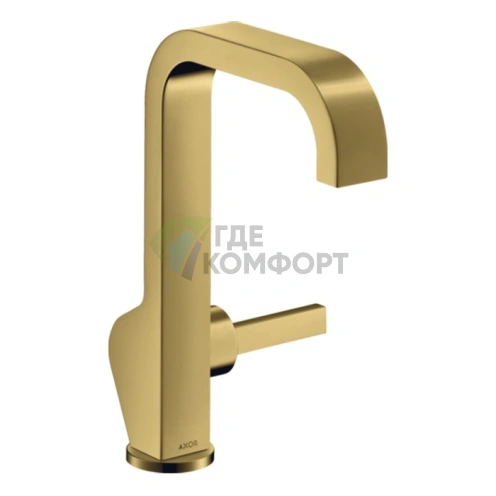 Смеситель для раковины AX Citterio 190 в цвете полированное золото (39037990) - фото 1