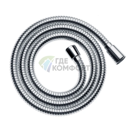 Усиленный душевой шланг HG Sensoflex 2 м, хром (28134000) - фото 1