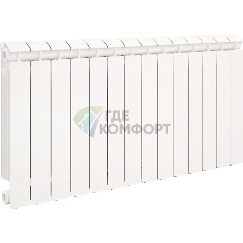 Радиатор Global Klass 350 14 секции алюминиевый - фото 1