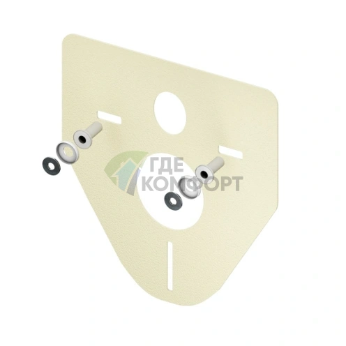 Шумопоглощающая прокладка TECE для подвесных унитазов и биде - фото 1