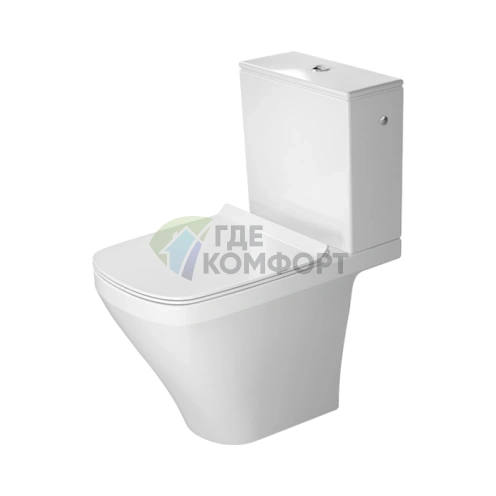 Бачок для унитаза Duravit DuraStyle моноблок с нижним левым подключением и экономичным сливом 4,5 л, белый (935100085) - фото 1