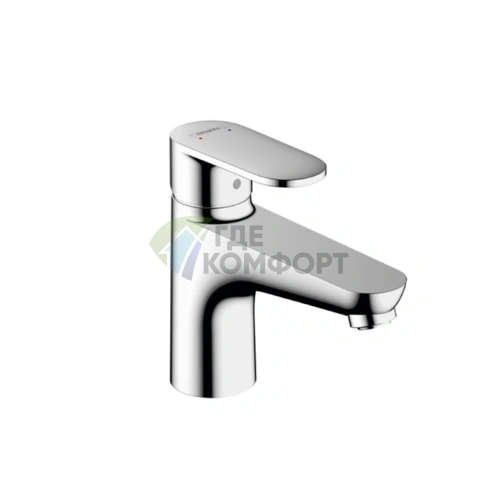 Смеситель для ванны Hansgrohe Vernis Blend Monotrou, накладной, хром (71443000) - фото 1