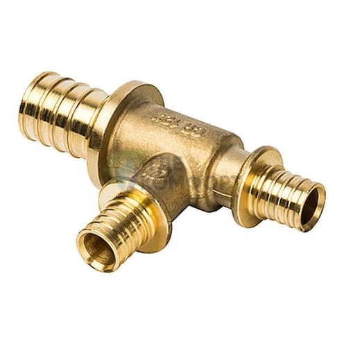 Stout Тройник переходной 25x16x16 для труб из сшитого полиэтилена аксиальный - фото 1