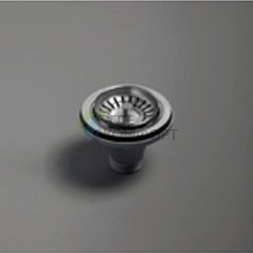 Донный клапан SIMAS Q500 для кухонной мойки без перелива из нержавеющей стали - фото 1