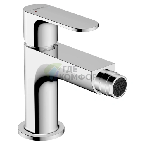 Смеситель для биде Hansgrohe Rebris S с донным клапаном (хром) (72210000) - фото 1