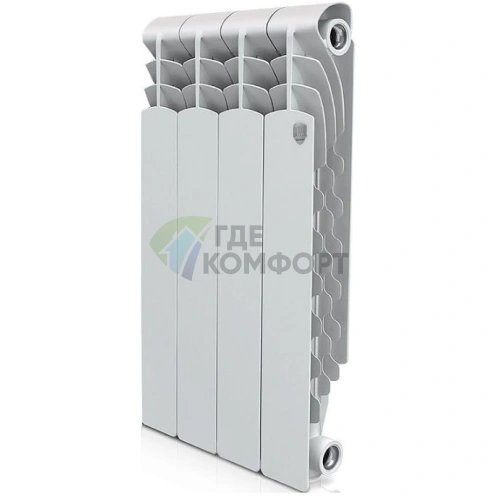 Радиатор алюминиевый Royal Thermo Revolution 500 4 секции - фото 1