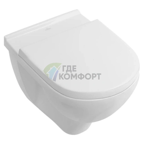 Комплект инсталляции Villeroy & Boch O Novo 5660 D1 01 с белой кнопкой смыва - фото 3