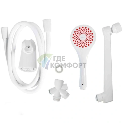 Водонагреватель на душ и кухню Atmor Enjoy 100 5000 универсальный с душевой лейкой и краном - фото 2