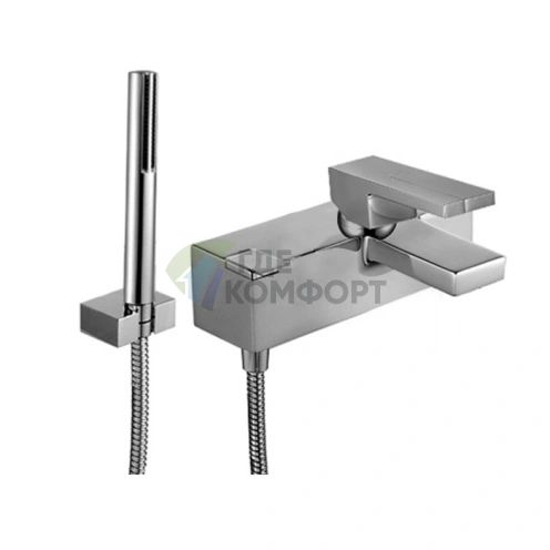 Смеситель для ванны Fantini AR/38 настенный с изливом 155 мм (хром) (38 02 3315S) - фото 1