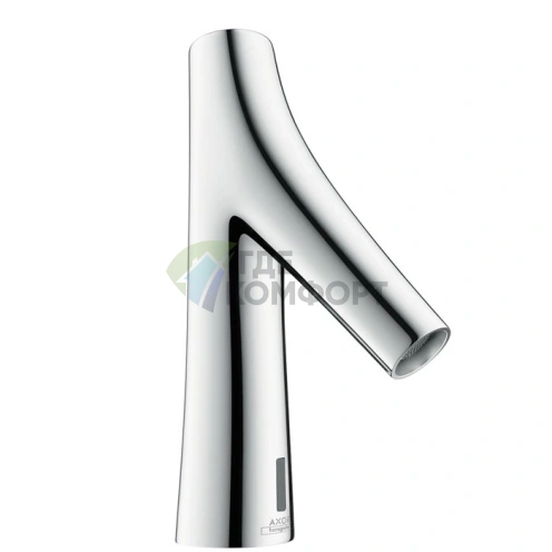 Электронный смеситель для раковины AX Starck Organic с хромированным покрытием (12174000) - фото 1