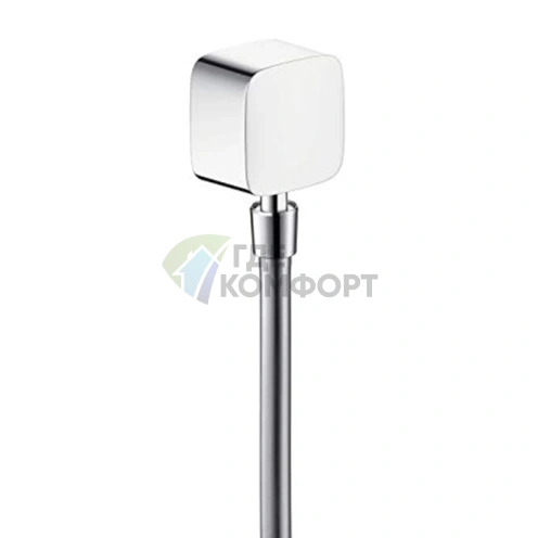 Шарнирное соединение HG PuraVida Fixfit G1/2 с обратным клапаном (хром) (27414000) - фото 1