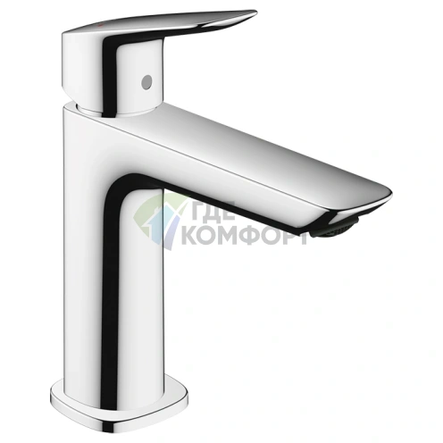 Смеситель для раковины Hansgrohe Logis 110 Fine p-o хром (71252000) - фото 1