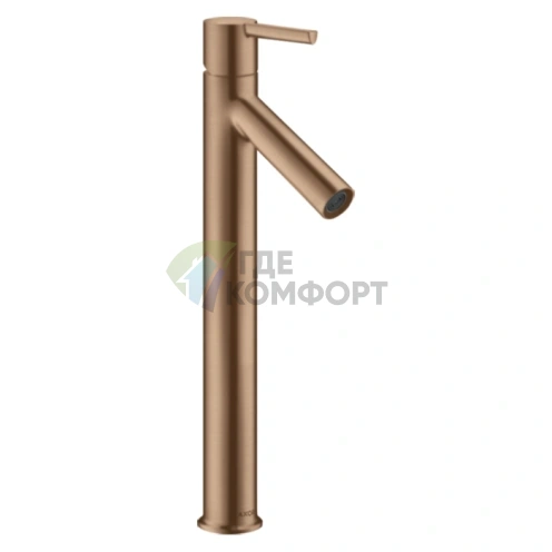 Смеситель для раковины AX Starck 250, шлифованное красное золото (10103310) - фото 1