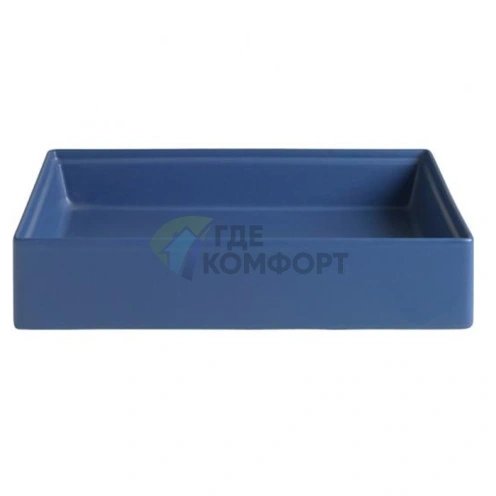 Накладная раковина Artceram SCALINO 38×55 см без отверстия под смеситель, цвет Blu Zaffiro - фото 2