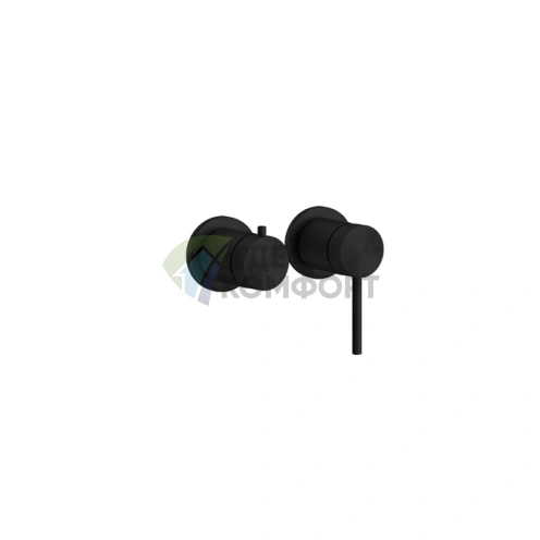 Встраиваемый смеситель GESSI на 2 источника Black XL (54077#299) - фото 1