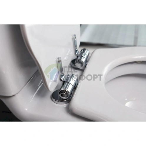 Унитаз-компакт BelBagno Boheme: компактный фаянсовый унитаз с микролифтом крышки - фото 4