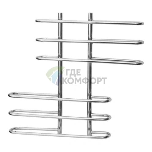 Полотенцесушитель водяной Terminus люкс Диана плюс 32/18 П6 2-2-2 100x416 - фото 1