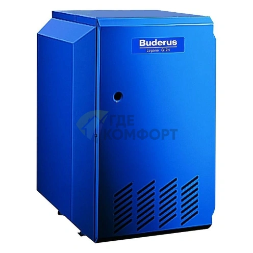 Газовый котел Buderus Logano G124-28 WS (28 кВт) - фото 1